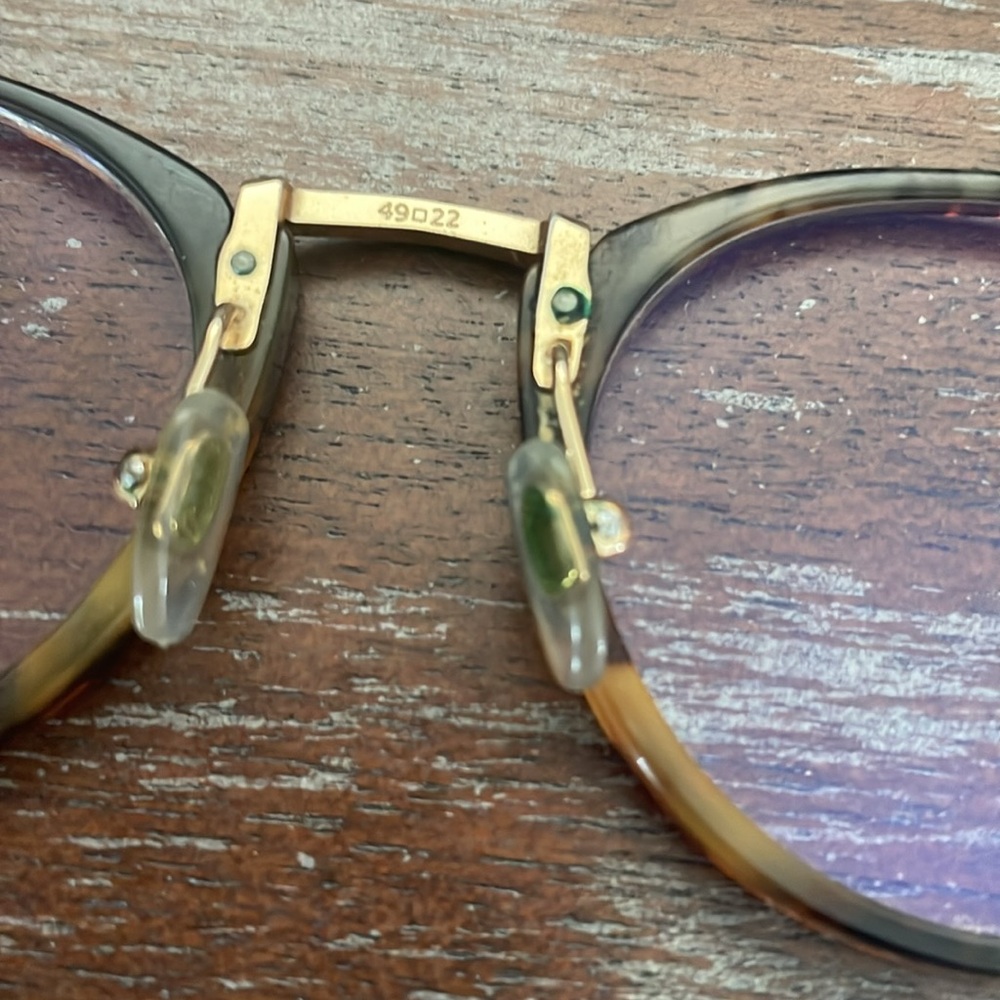 Persol 3248-v Caffe brown tortoise and gold metallic eyeglasses with case - Picture 5 of 16